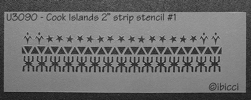 ibicci Cook Islands Strip Stencils #1
